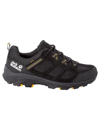 Jack Wolfskin Herren Vojo 3 Texapore Low M, Black Burly Yellow Xt, 44 EU