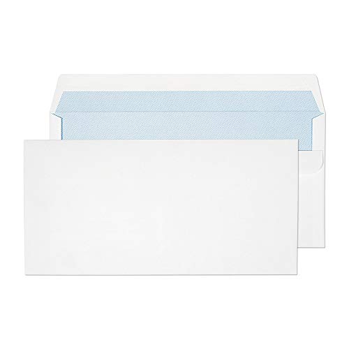 Blake Envelopes Purely Everyday 13882/50 PR Briefümschlage Selbstklebend Weiß DL 110 x 220 mm 90 g/m² | 50 Stück