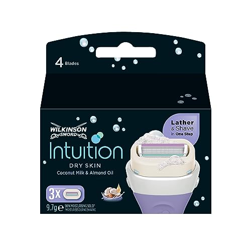 Wilkinson Sword Intuition Dry Skin Klingen, 3 Stück