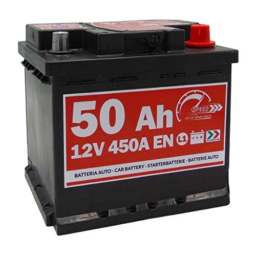 Autobatterie Speed L150-12V 50Ah 450A/EN - Starter 30% mehr Leistung,207 x175 x 190 mm