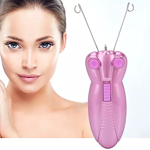 Damen Gesichts Haar Entferner, Gesichtshaarentferner Elektrischer Haarentfernung mit Faden epilierer gesicht Hair Remover Faden zum von auf Gesicht und Kinn, Gesichts Threading Haarentfernung