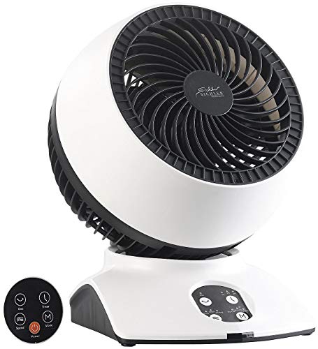 Sichler Haushaltsgeräte Raumlüfter: 3D-Raumventilator & Luftzirkulator, mit Oszillation, 30 Watt, Ø 17 cm (Ventilator Oszillation, Raumbelüfter, Klimageräte und Ventilatoren)