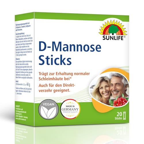 Sunlife D-Mannose Sticks