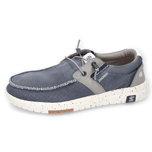 Dockers by Gerli Herren Slipper, Männer Halbschuhe,Strassenschuhe,Sportschuhe,Freizeitschuhe,Turnschuhe,Laufschuhe,Slip-ons,Navy,43 EU