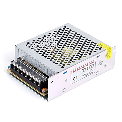 ANGEEK 12V 10A 120W DC Schaltnetzteil AC 100V/240V auf DC-12V Netzteil, Transformator mit konstanter Spannung, geeignet für LED-Streifen, Kameras, Überwachungssysteme, Beleuchtungsprojekte, etc.