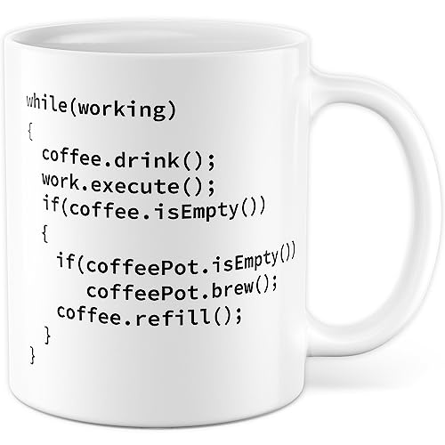 Pagma Druck Informatiker Tasse, Code Mug IT Informatiker Geschenke lustig, Programmierer Becher Debugging Spruch Programmieren Informatik Geschenkidee, Entwickler Developer Kaffeetasse