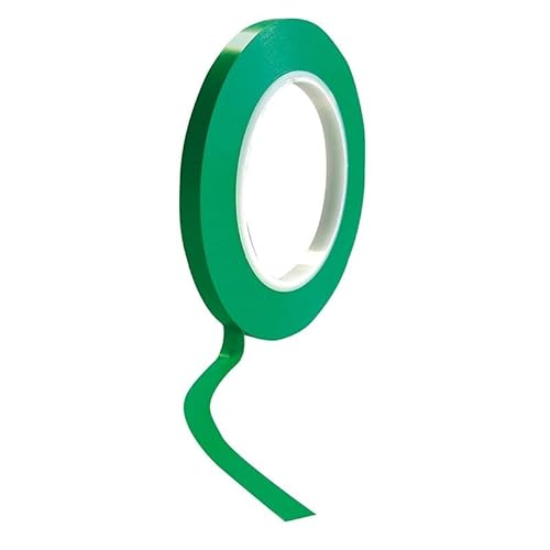 CARSKY Fine Line Flexible 12 mm Sky Mask, speziell gebogen, Rolle mit 55 m, Grün