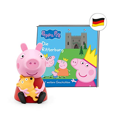 tonies Hörfigur für Toniebox, Peppa Wutz – Die Ritterburg und 7 weitere spannende Peppa Wutz Geschichten, Hörspiel für Kinder ab 3 Jahren, Spielzeit ca. 44 Minuten