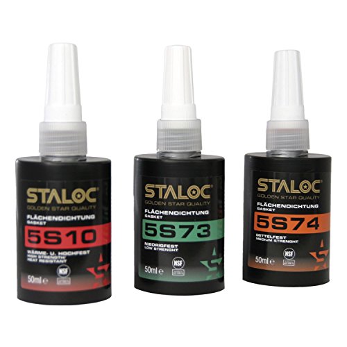 STALOC Flächendichtung 5S74 | mittelfest | 50 ml| oragne