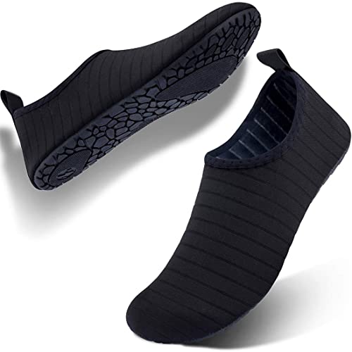 FELOVE Badeschuhe Wasserschuhe Strandschuhe Surfschuhe Barfuß Schuhe,Breathable Schwimmschuhe Hausschuhe Yoga Schuhe für Wassersport für Damen Herren