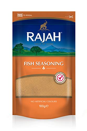 Rajah Spices Fischwürze | Fischgewürzpulver | Fischgewürzpulver | Fischwürze reiben | (100 g)