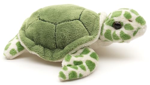 Uni-Toys - Meeresschildkröte Plushie - 16 cm (Länge) - Plüsch-Schildkröte - Plüschtier, Kuscheltier