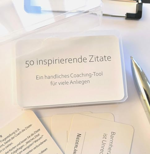 50 inspirierende Zitate - EIN handliches Coaching-Tool für viele Anliegen