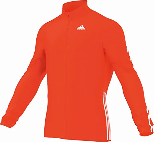 adidas Herren Jacke Adizero Slim Track, Infrared/White, S