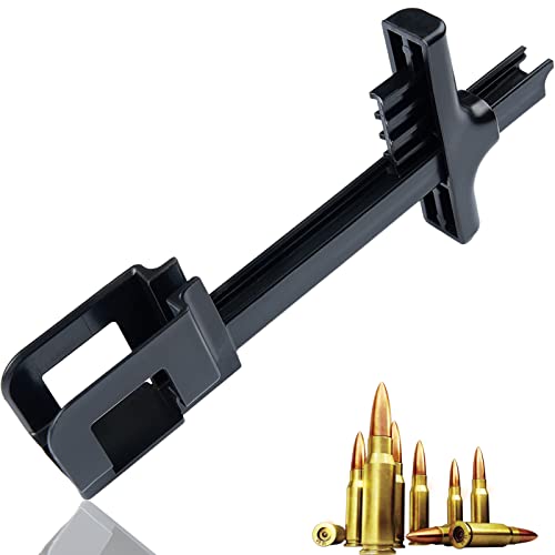 ZONSUSE Universal Gewehrmagazine Schnelllader, Taktischer Gewehr Magazinlader, Ladehilfe Magazin Gewehr, AK47 und AR15 Magazine Speedloader für 5.56 x 45/ .223/ .308/7.62 x 39/ 300BLK, Kaliber