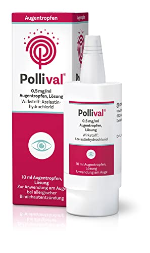 Pollival® Augentropfen - Die schnelle und starke Abwehr bei akuten Allergiebeschwerden, 10 ml