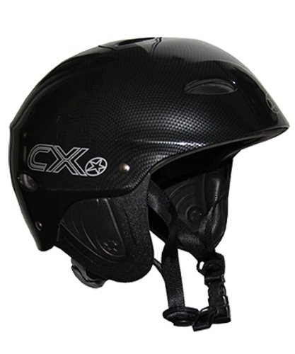 Concept X Kite + Surf Helm CX Pro Wassersporthelm White/Schwarz/Carbon (carbon, M)