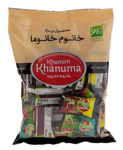 Khanum Khanuma- getrockneter Obst-Mix Lavaschak verschiedene Obstsorten als Fruchtmus