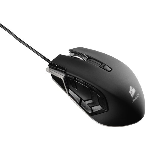 Corsair Vengeance CH-9000025-EU M95 Performance MMO/RTS 8200 DPI Laser Gaming Maus, Schwarz