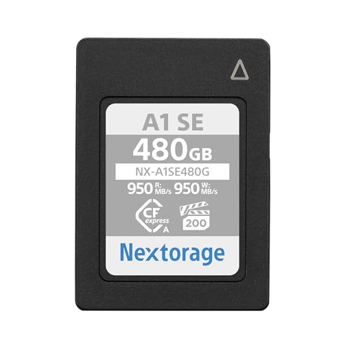 Nextorage Japan CFexpress Type A card NX-A1SE 480GB VPG 200 Read 950MB/s Write 950MB/s