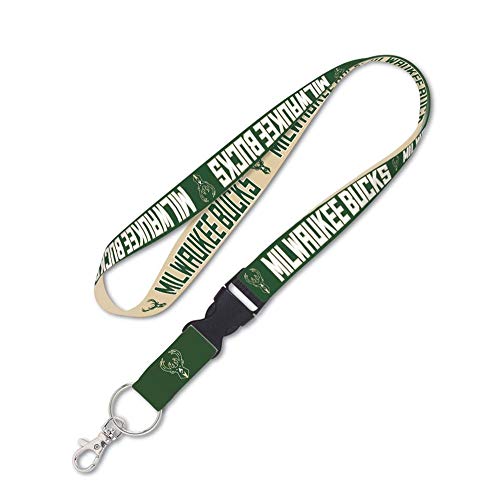 WinCraft NBA MILWAUKEE BUCKS Breakaway Schlüsselband Lanyard