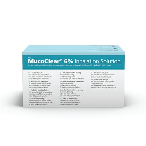 MucoClear 6% NaCl Inhalationslösung, 20 St. Ampullen