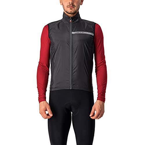 CASTELLI Men's Squadra ST. Vest Sports, Schwarz, M