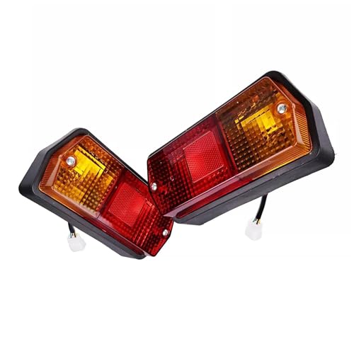 Molloparts LR Rücklichtlampe 3A013-75890 31301-34313, kompatibel mit Kubota Traktor M-Serie M4700DT M5700 M5700DT M6800DH M4900DT M5400 M5400DT M5700DH M8200DH H M9000 0DT MX4700 MX5100