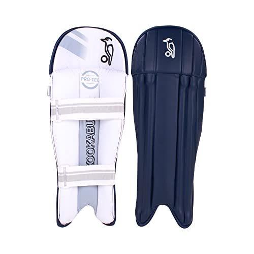 KOOKABURRA 4.0 T/20 Keeping Pad Cricket Wicket Keeppads Marineblau, Erwachsene