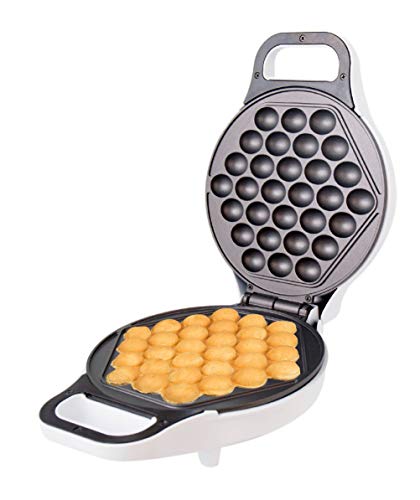 Hong Kong Eier Waffeleisen von StarBlue - Weiß - Hong Kong Stil Eierwaffeln in 5 Minuten, EU-Stecker