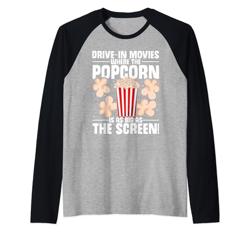 Popcorn Kino Klassiker Verkehr Kino Drive-In Film Raglan