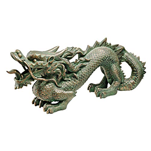 Design Toscano Asiatischer Drachen der Chinesischen Mauer, Maße: 11,5 x 53,5 x 20,5 cm