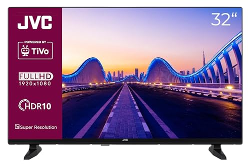 JVC 32 Zoll Fernseher/TiVo Smart TV (Full HD, HDR, Triple-Tuner, 6 Monate HD+ inkl.) LT-32VF5356