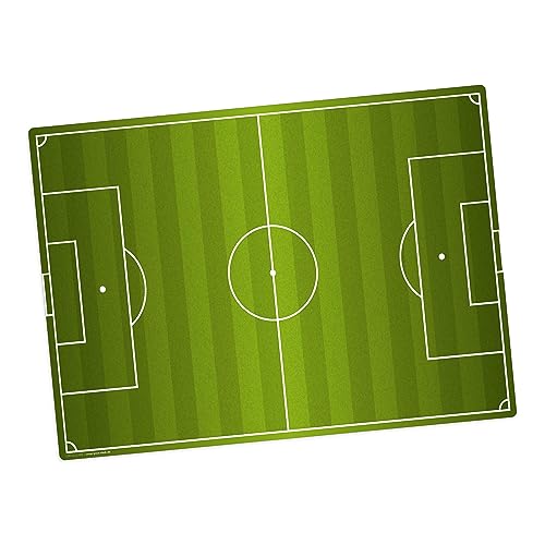 Tischset | Platzset abwaschbar – Fußballfeld – 44 x 32 cm – aus hochwertigem Vinyl