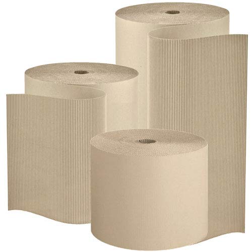 2x Wellpappe Rollenwellpappe C-Welle 50 cm x 70 m