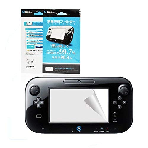 OSTENT Ultra Clear Display Schutz LCD Film Schutz Skin kompatibel für Nintendo Wii U Gamepad 3er Pack