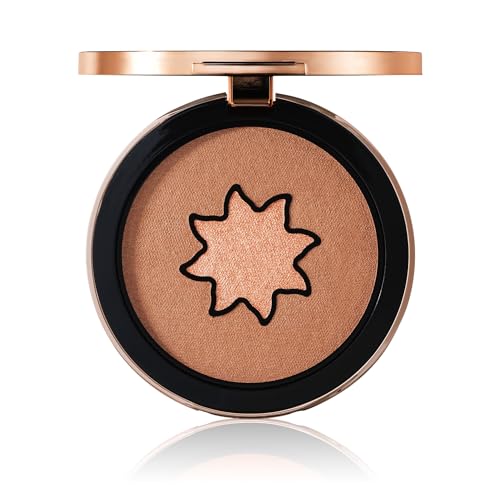 M. Asam MAGIC FINISH Satin Bronzer Gold & Hazel (6,5 g) – Hochpigmentiertes Bronzer Puder-Duo, Make-Up mit hautverschönerndem Vitamin E, Puder-Blush für einen individuellen Softbronzing-Effekt