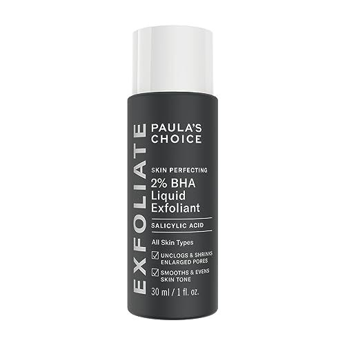 Paula's Choice SKIN PERFECTING 2% BHA Liquid Peeling - Gesicht Exfoliant mit Salicylsäure gegen Mitesser, Pickel & Unreine Haut - Poren Verkleinern - Mischhaut, Fettige & Akne Haut - 30 ml