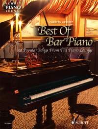 Schott Piano Lounge: BEST OF BAR PIANO mit Bleistift -- 30 beliebte Melodien für Bar-Piano aus Jazz, Pop, Musical und Filmmusik u.a. mit AS TIME GOES BY, SOMETHIN' STUPID und NEW YORK, NEW YORK in klangvollen, mittelschweren Arrangements für Klavier von Carsten Gerlitz (Noten/sheet music)