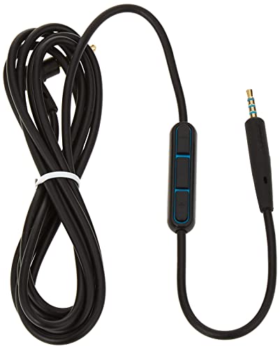 Bose QuietComfort 25 Kopfhörer-Kabel mit Inline-Mikrofon und Fernbedienung für Samsung/Android Gerät, schwarz