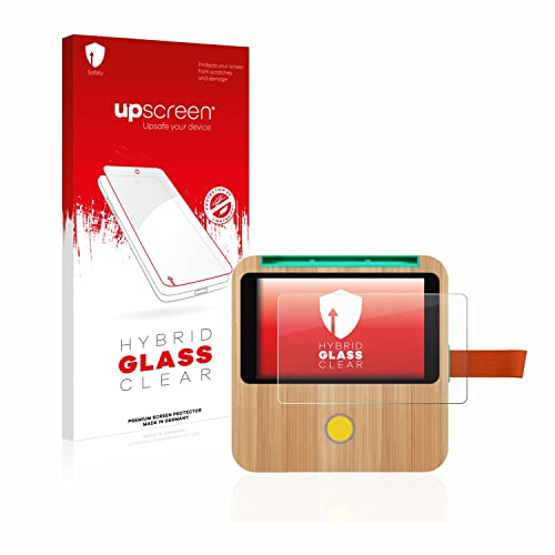 upscreen Panzerfolie Schutzfolie für tigerbox Touch/Touch Plus - Schutz-Glas [Klar, 9H Kratzfest, Anti-Fingerprint]