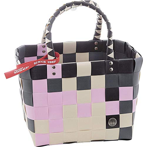 Mini Ice-Bag Shopper 5008-34" Einkaufskorb, original Witzgall, Kinderkorb - rosa, Creme, grau