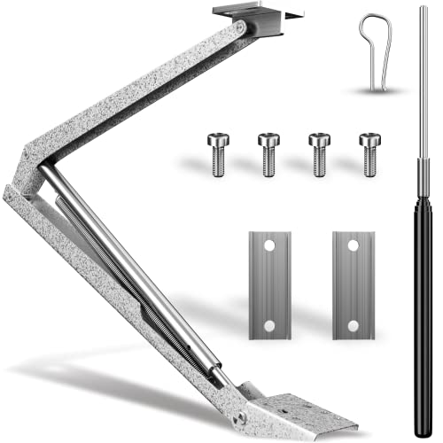 HAYATEC Automatischer Fensteröffner Gewächshaus Hubkraft 7 kg, Hubhöhe 40 cm Fensteröffner für Gewächshaus Öffnungswinkel Fensterheber Temperaturgesteuert Fensteröffner