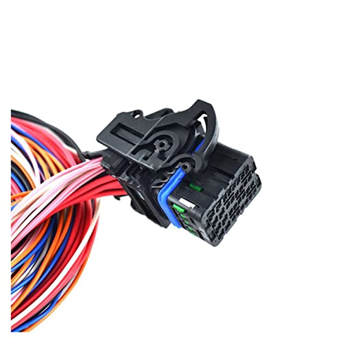 QSBVSO 1 Setzen Sie 32 Pin Molex Stecker wasserdichtes Auto Drahtkabelbaumanschlusskabel ECU Socket 64319-1211 kompatibel mit OH6 Computerplatine