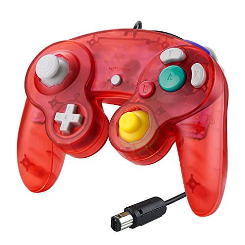 SONVIEE Controller für Gamecube, Wired NGC Controller für Game Cube Classic Game Cube NGC Controller Super Smash Bros GC Gamepad für Game Cube GC Mario Party Wii U Switch