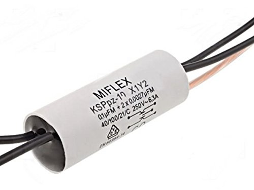 Miflex X1 Y2 Kondensator Entstörkondensator KSPpz-10 0,1uF 2x0,0027uF