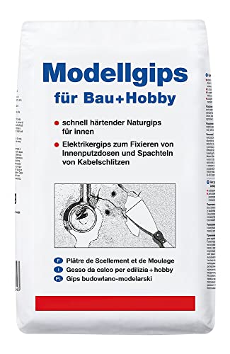 Pufas Modellgips für Bau+Hobby 1,500 KG