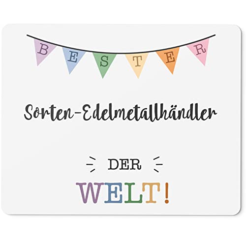 JUNIWORDS Mauspad Mousepad, Bester Sorten-Edelmetallhändler der Welt (5719572)