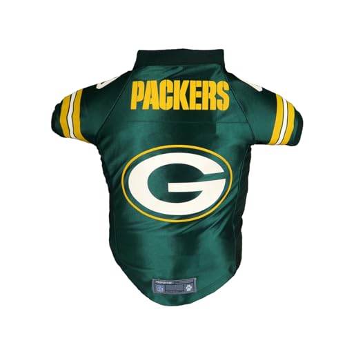 Littlearth Unisex-Erwachsene NFL Green Bay Packers Premium Pet Jersey, Teamfarbe, Größe M