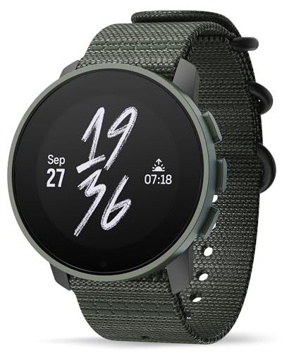 SUUNTO 9 Peak Multisport Uhr - Robust Outdoor Smartwatch, Saphirglas Bildschirm & 100m Wasserdicht, Leicht & Dünn, Präzise GPS, Lange Akkulaufzeit, Pulsmessung am Handgelenk, Hergestellt in Finland